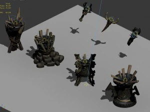 brazier - torch 3D Model