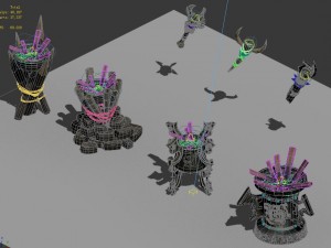 brazier - torch 3D Model