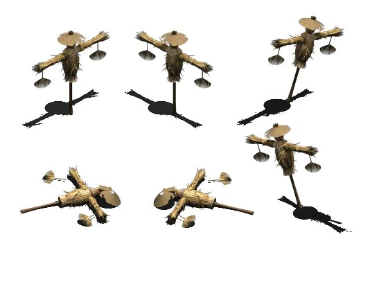 dummy - scarecrow 3D Model .c4d .max .obj .3ds .fbx .stl .blend