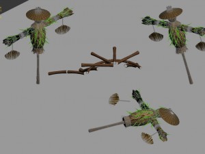 dummy - scarecrow 3D Model