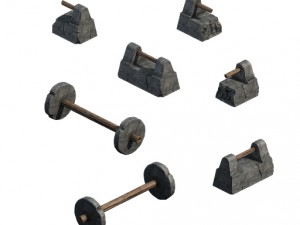fitness equipment 043 3D Model