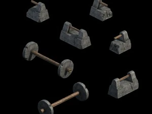 fitness equipment 043 3D Model