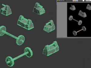 fitness equipment 043 3D Model