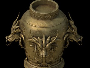 wine altar 034 Model 3D