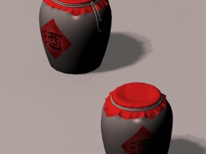 wine altar 035 Model 3D