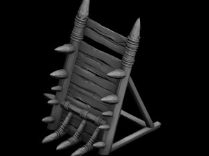 army camp ancient battlefield - baffle 3D Model
