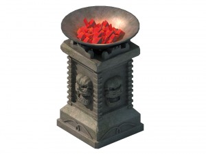 army camp ancient battlefield - brazier 3D Model