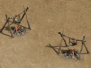 barracks - fire camp 032 3D Model