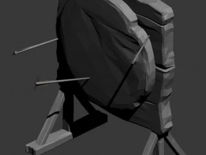 barracks - arrows 3D Model