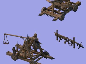 barracks - catapult 3D Model