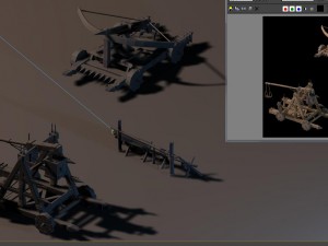 barracks - catapult 3D Model