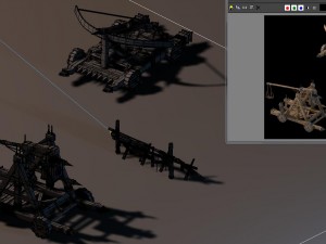 barracks - catapult 3D Model