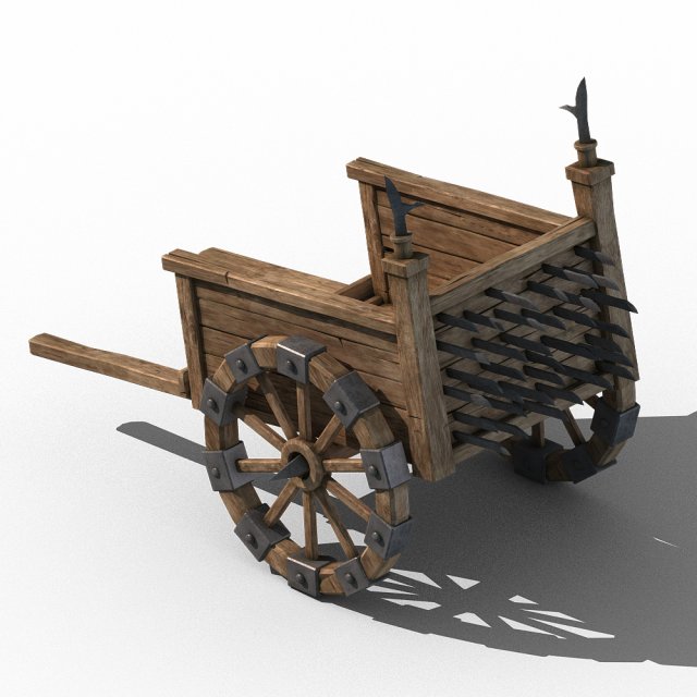 barracks - war - car 01 3D Model .c4d .max .obj .3ds .fbx .stl .blend 