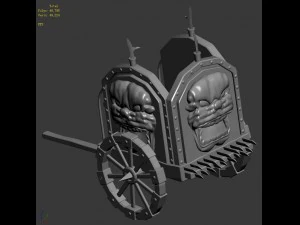barracks - war - car 02 3D Model