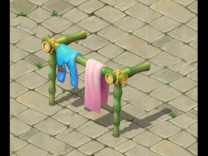 cartoon world - love clothes racks 3D Модель