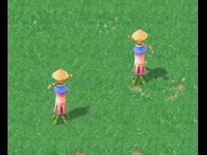 cartoon world - scarecrow flag 3D-Modell