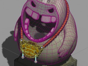 cartoon world - hippo trash Modèle 3D
