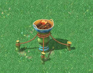 cartoon world - brazier 3D Model .c4d .max .obj .3ds .fbx .stl .blend 