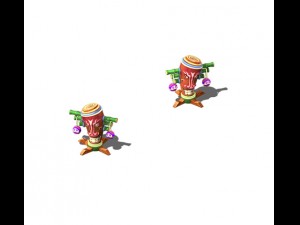 cartoon world - tu sculpture 01 3D Model