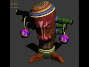 cartoon world - tu sculpture 01 3D Model
