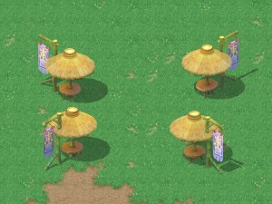 cartoon world - i love a parasol 3D Model
