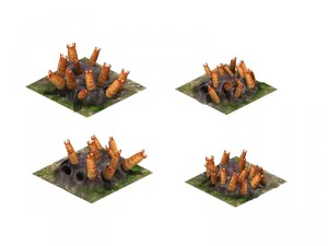 昆虫 - 蛹 3Dモデル