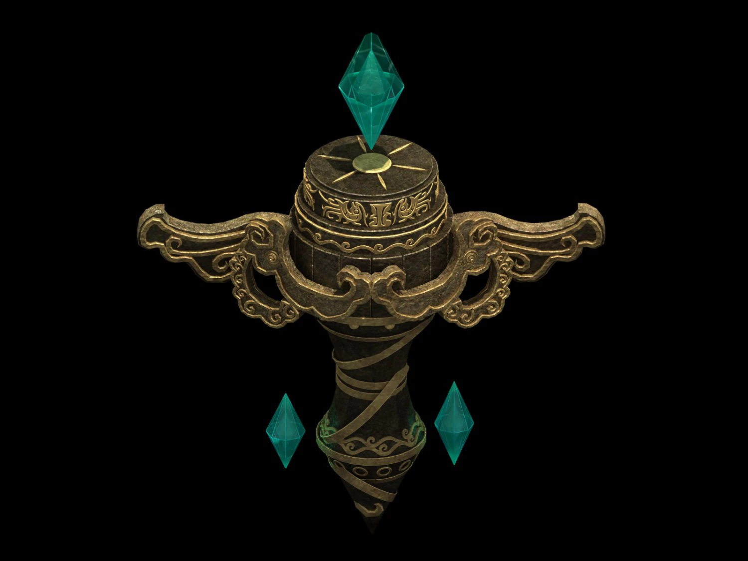 lingshi taiwan 3D Model .c4d .max .obj .3ds .fbx .stl .blend