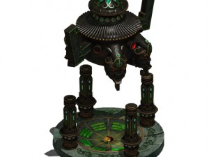 furnace tripod 03 Model 3D