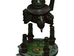 용광로 삼각대 03 3D 모델