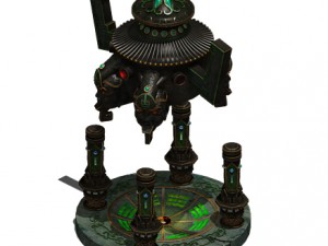 furnace tripod 03 3D Модель