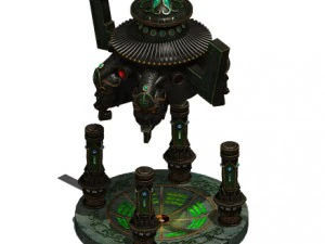 furnace tripod 03 3D Model