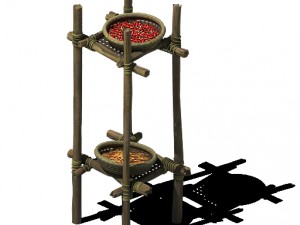 combination of wood and sieve Modelo 3D