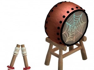 disc hole drums 3D Model