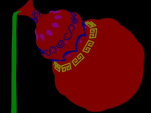 water spray gourd 3D Model