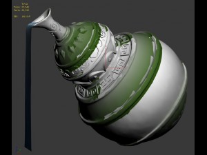 water spray gourd 3D Model