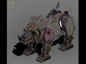 chiba square - puppet puppet 02 Modello 3D