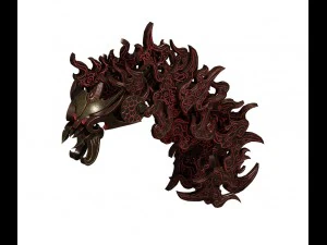 溶岩道路 - 蛇口 3Dモデル