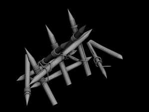 desert ancient battlefield - war - hulk 3D Model