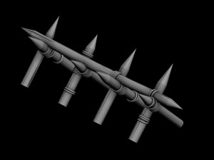 desert ancient battlefield - war - hulk 3D Model
