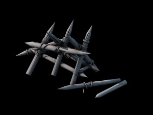 desert ancient battlefield - war - hulk 3D Model