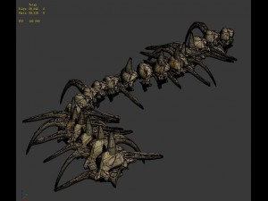 desert - bone fossil 02 Model 3D