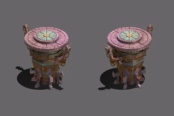 stone carving - beads taiwan 3D Model .c4d .max .obj .3ds .fbx .stl .blend 