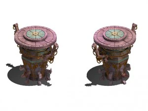 stone carving - beads taiwan 3D Model