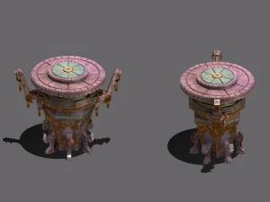 stone carving - beads taiwan 3D Model