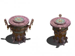 stone carving - beads taiwan 3D Model