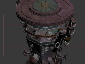 stone carving - beads taiwan 3D Model