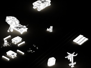 the coast of taihu lake - debris 3D Model