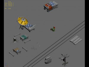 the coast of taihu lake - debris 3D Model