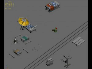 the coast of taihu lake - debris 3D Model