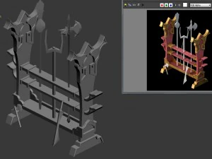 frame 03 3D Model